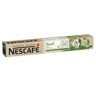 [REC_L3P2] Nescafé Café Em Cápsulas Nescafe Brazil 10Caps - Compatível Com Nespresso