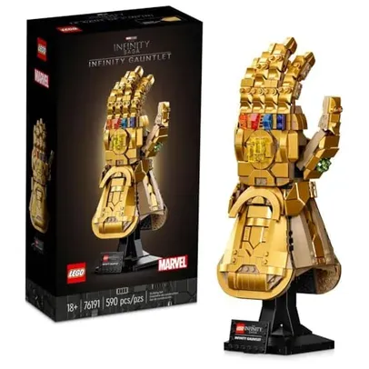 76191 LEGO® Marvel Manopla do Infinito; Kit de Construção (590 peças)