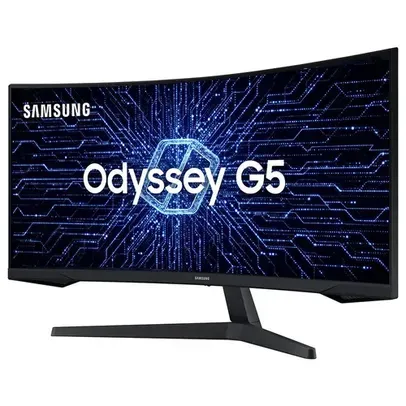 [Prime] Monitor Gamer Samsung Odyssey G5 34' VA, Curvo, Wide, 165 Hz