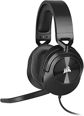 Headset Gamer Corsair HS55 Surround, Drivers 50mm, Carbono - CA-9011265-NA