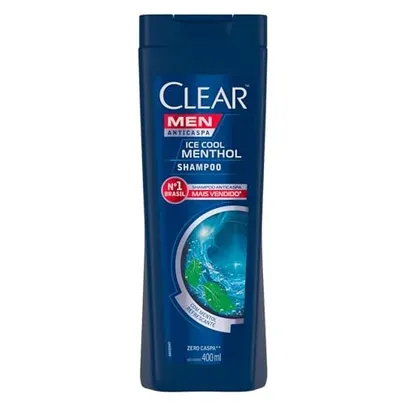 [REC]Shampoo Clear Men Ice Cool Menthol Anticaspa, 400ml