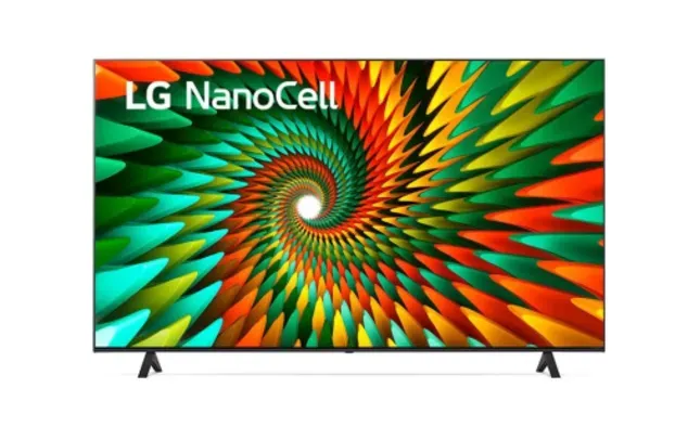 Smart TV LG 65" NanoCell 4K UHD WebOS 23 ThinQ AI 65NANO77SRA