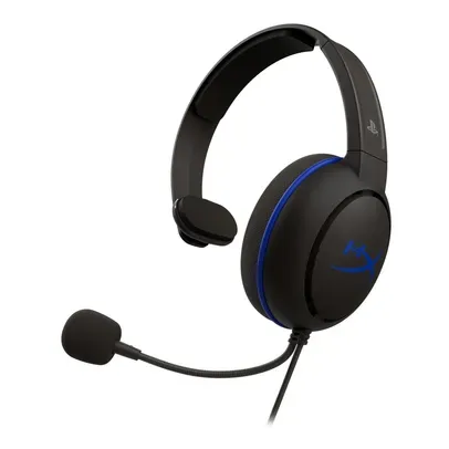 Headset Gamer HyperX Cloud Chat para PS4 e PS5 P2 3.5mm - Preto com Azul