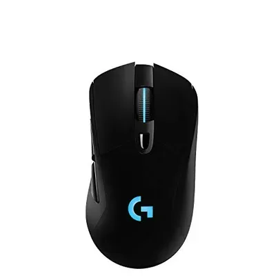 [PRIME] Mouse Gamer Sem Fio Logitech G703 LIGHTSPEED com RGB LIGHTSYNC, 6 Botões Programáveis, Sensor HERO 25K e Bateria Recarregável