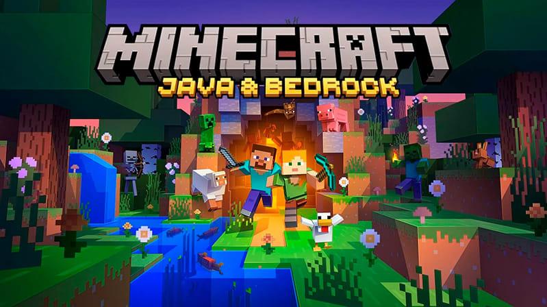 Jogo Minecraft: Java and Bedrock Edition - PC