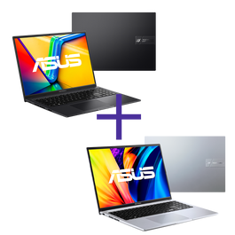 Combo Asus Notebook ASUS Vivobook 16X K3605ZF-N1198W + Notebook ASUS VivoBook 16 X1605ZA-MB310