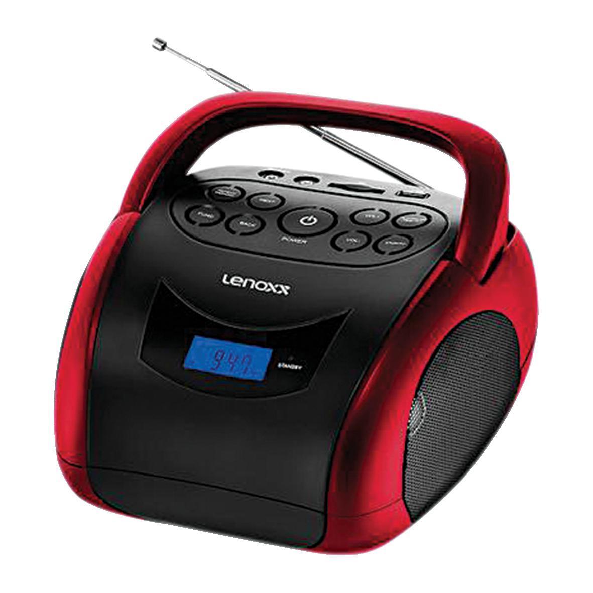 Rádio sem CD 4W USB Auxiliar FM Lenoxx BD150