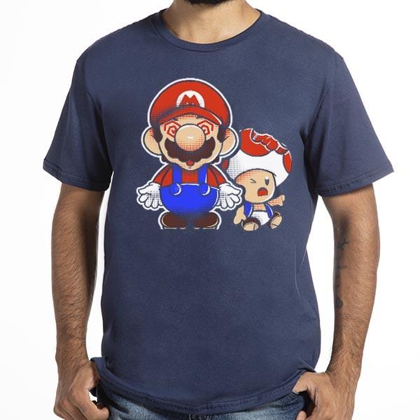 Camiseta Crazy Mario Tradicional