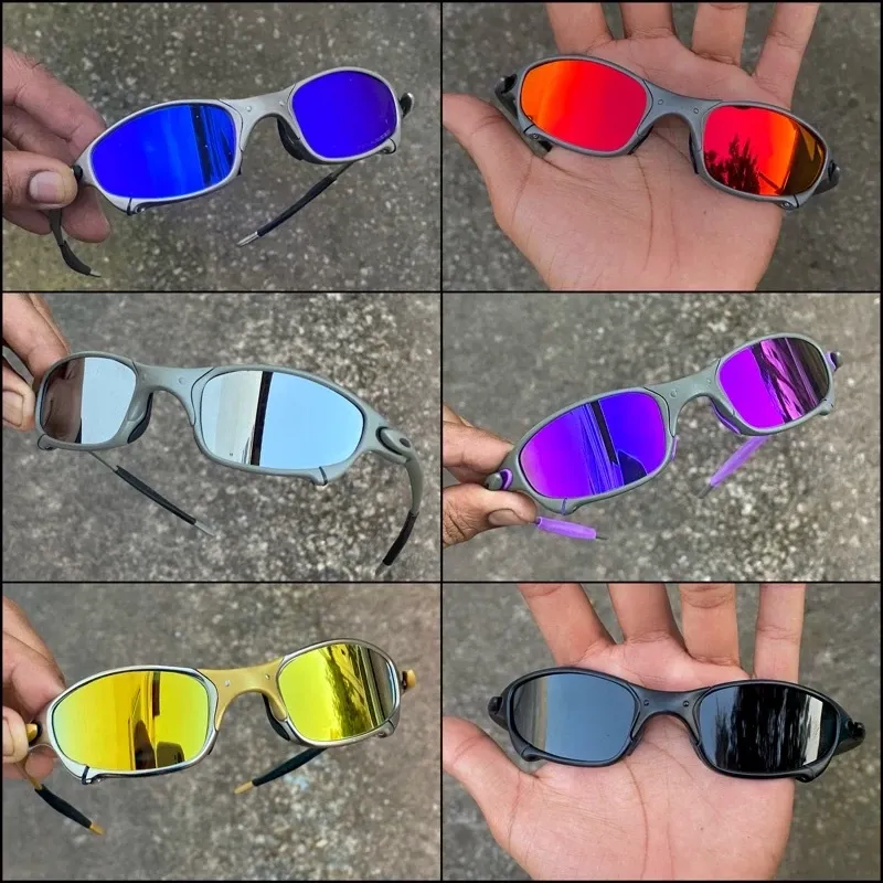 Óculos Para Homens de Sol de ferro Plasma Dourado várias cores