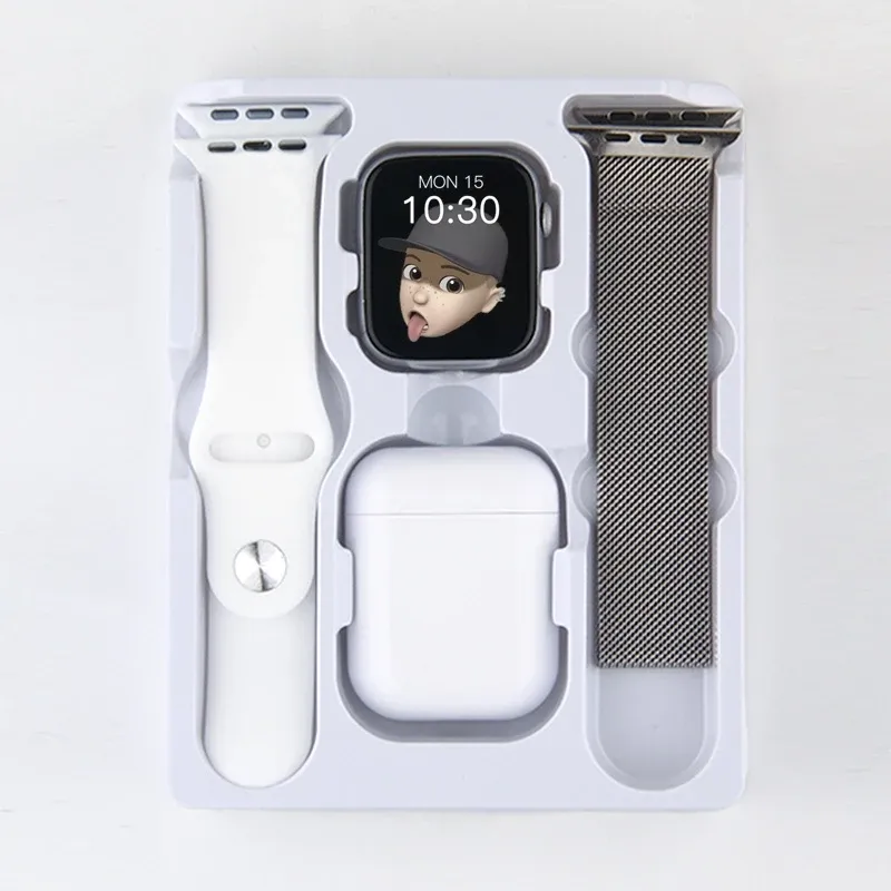 2023 Novo Relógio smartwatch Ultra 2 Em 1 X8 Sempre Exibe Cabo Sem Fio