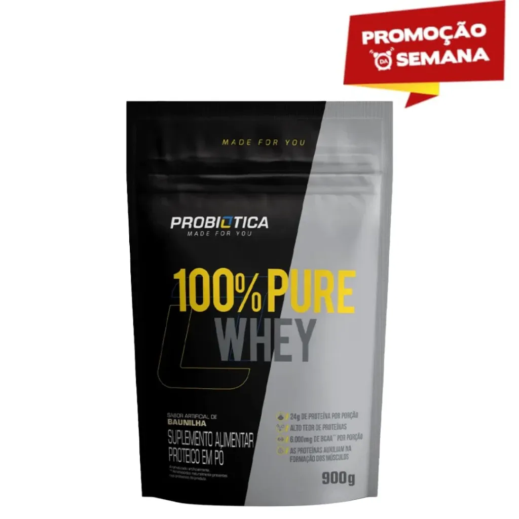 Whey 100% Probiotica 900g  *baixo carbo*
