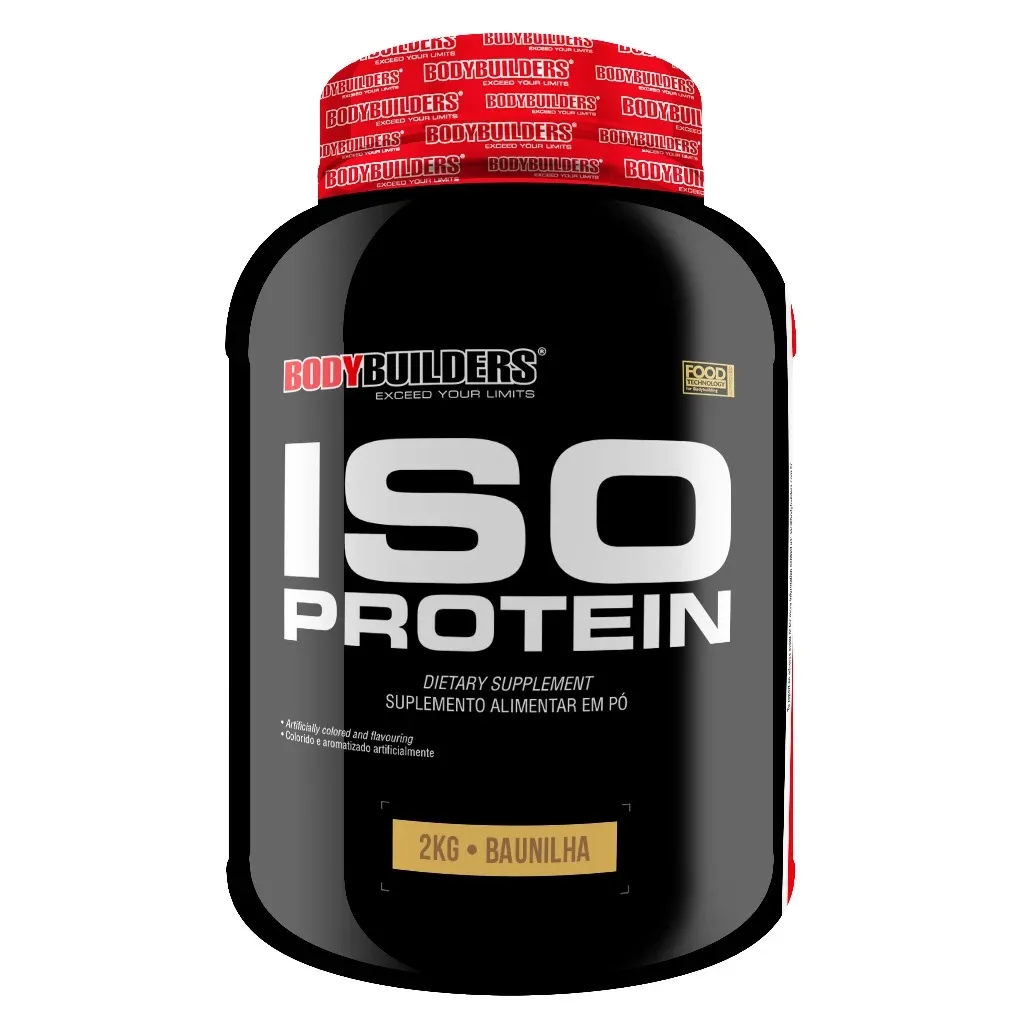 Whey Protein Isolado Iso Protein 2kg Para Ganho De Massa Muscular - Bodybuilders