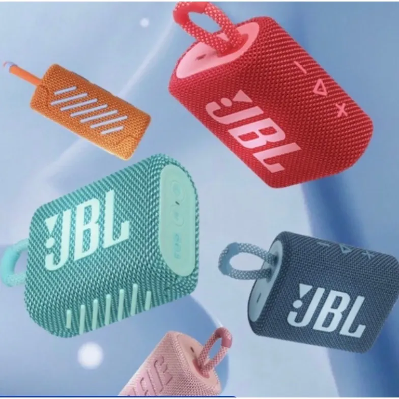 Caixa de Som JBL GO3 Bluetooth À Prova d'Agua e Poeira