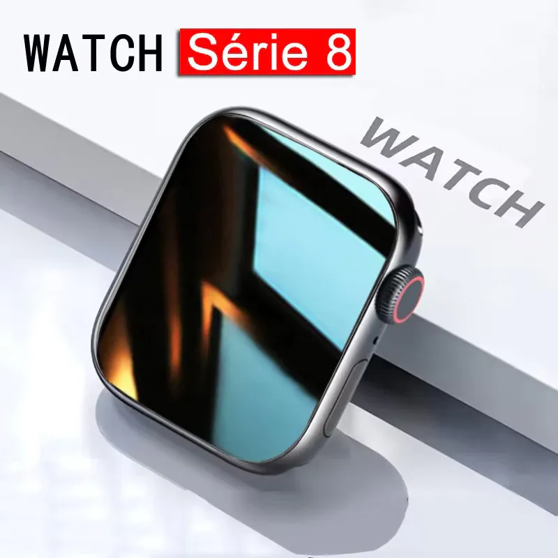 Watch Series 8 Max 1 : 1 Maçã 2.02 Polegadas NFC Voz AI 120HZ Inteligente Esportivo SOS Bluetooth Chamada Sem Fio De Freqüência Relógio Smartwatch Configuração superior à prova d'água Relógio