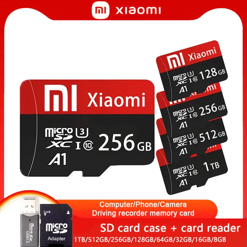 Cartão De Memória Flash micro SD 128gb 64gb 256gb 512gb 32gb 128gb Classe 10 TF De Alta Velocidade