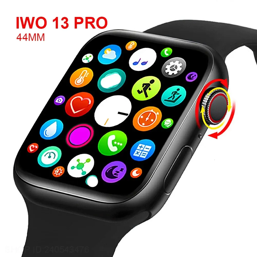 nova atualização Smartwatch i7 pro max 2023 IWO13 HD i8 pro max Serie 8 Relógio Inteligente 1.8 polegadas Bluetooth Call