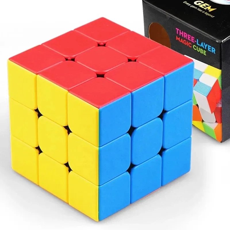 Cubo Mágico Profissional 3x3x3 Original Speed Gold Edition