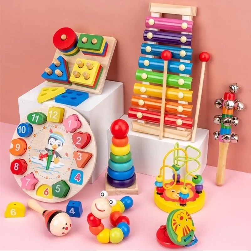 Montessori Brinquedos Educacionais Desenvolvimento De Bebês Jogos De Aprendizagem De Para
