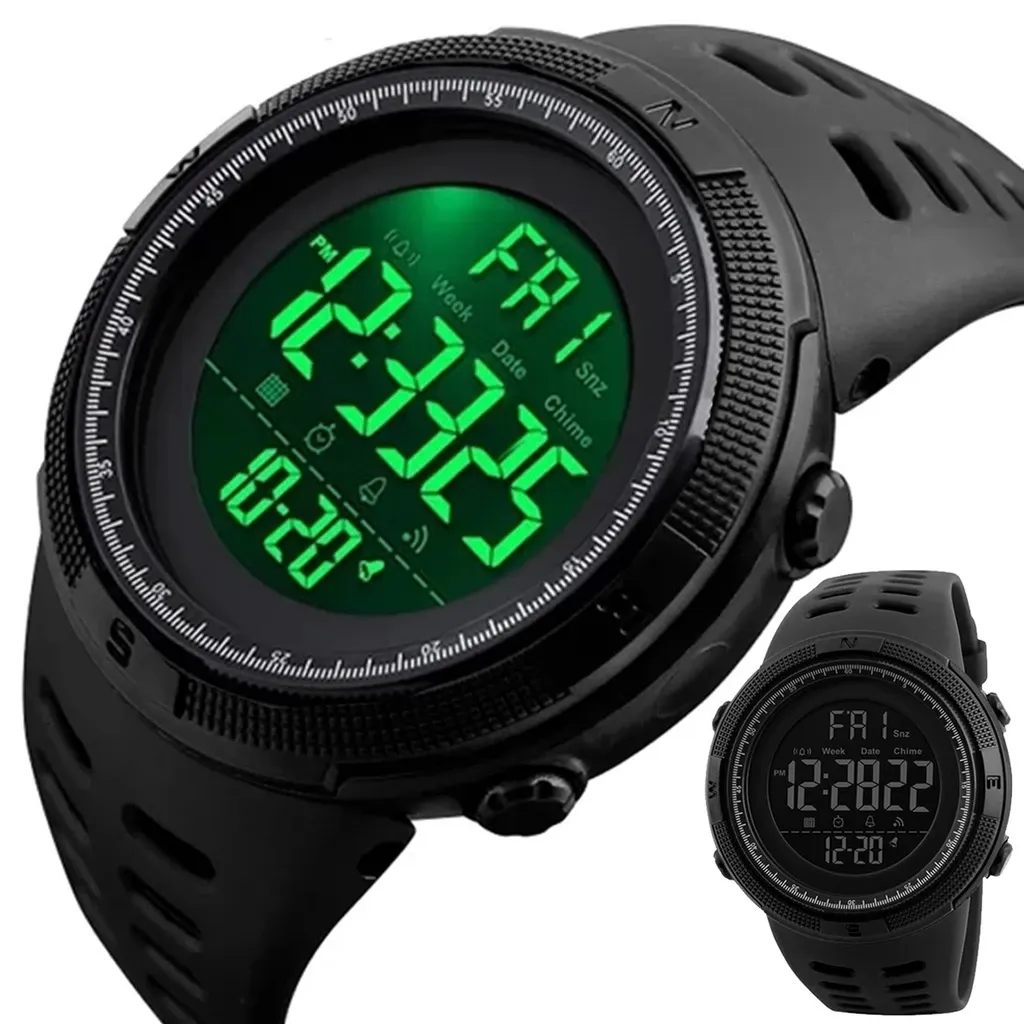 Relógio Skmei Masculino Digital Sport G de Pulso Esportivo Prova Dágua Com Caixinha