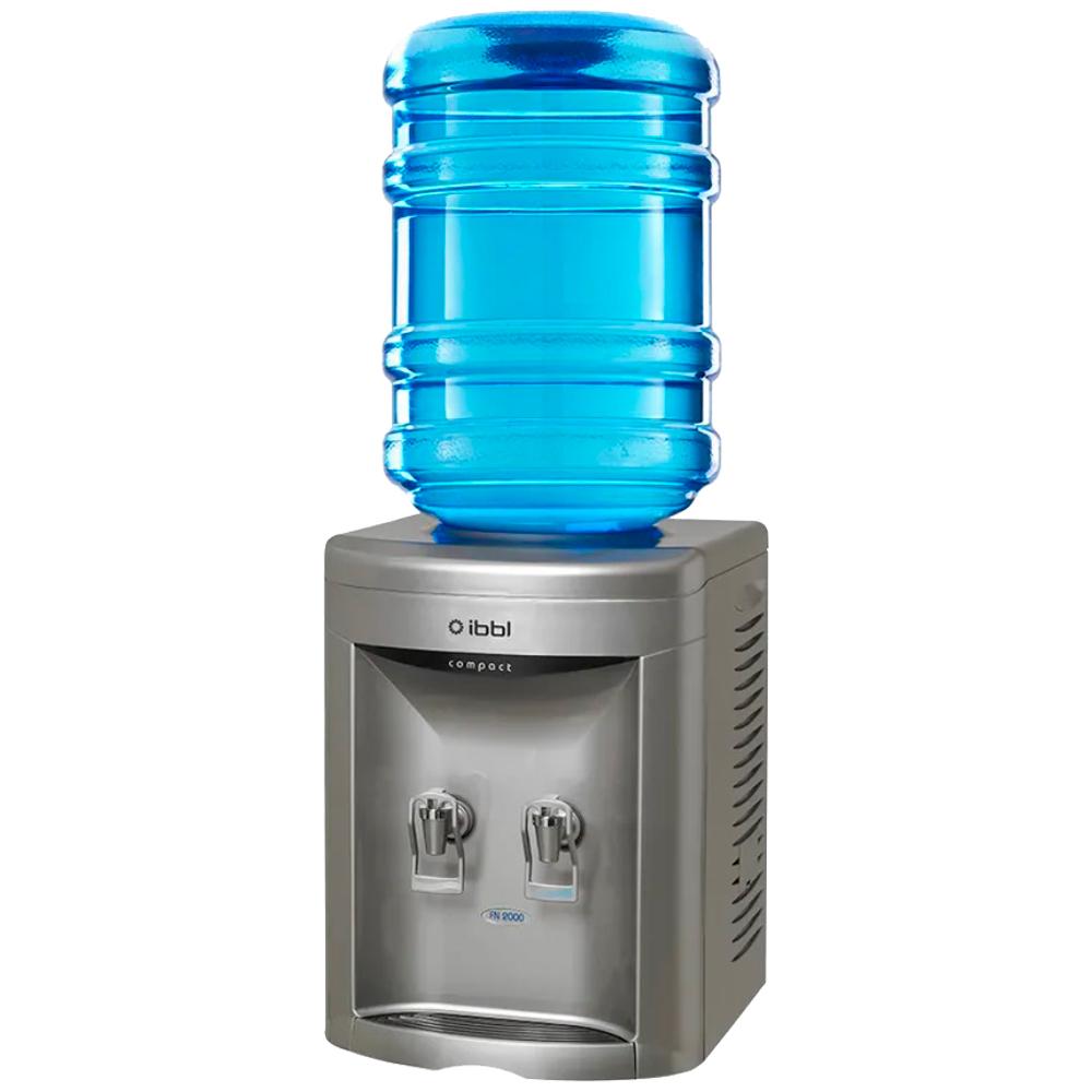 Bebedouro De Água Eletrônico Para Galão De 10 E 20L Ibbl Compact - Prata - Prata - 220 Volts