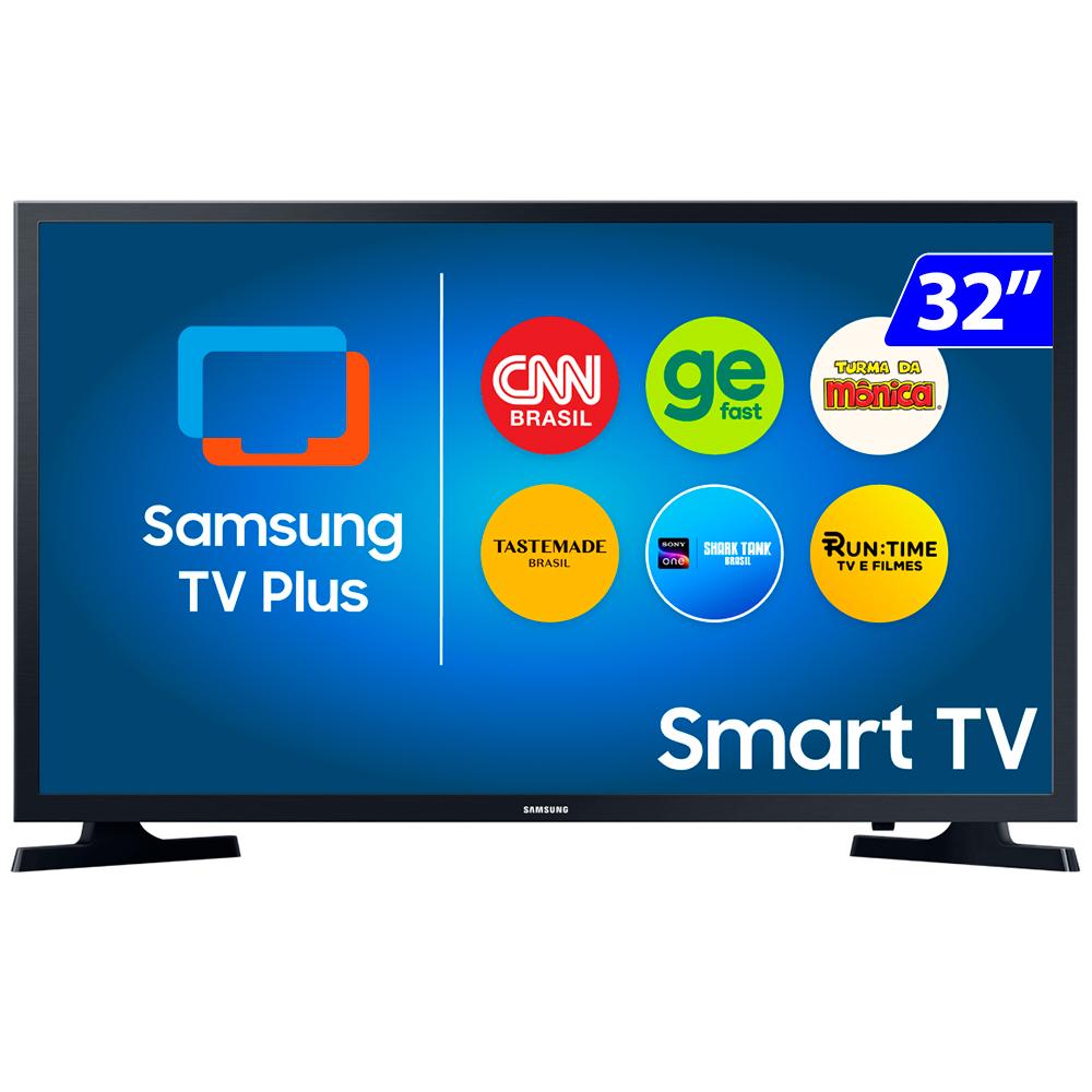 Smart Tv Samsung Led 32" Hd Wi-Fi Tizen Hdr Un32t4300agxzd - Sem Cor