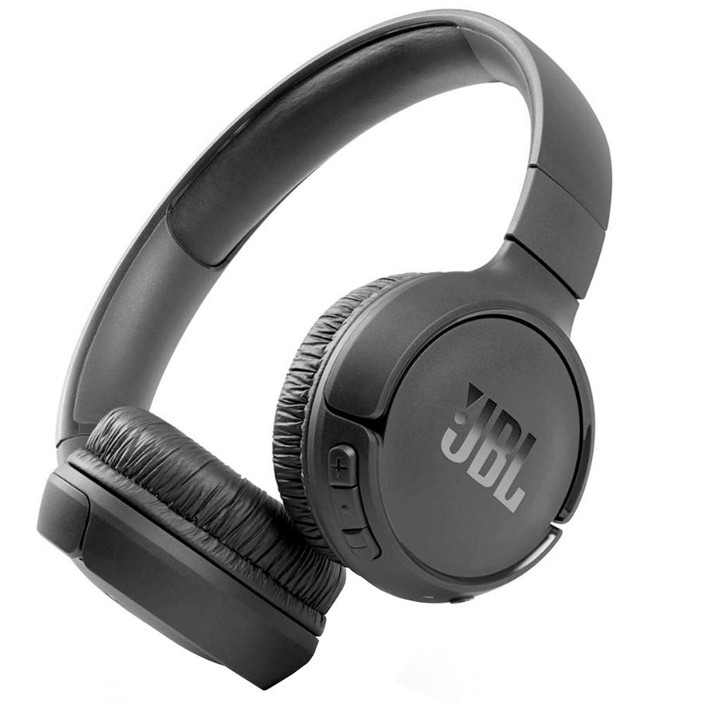 Fone De Ouvido Jbl On Ear T520bt Sem Fio Bluetooth Função Voice Aware - Preto - Preto