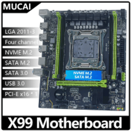 Placa-mãe MUCAI-X99 P4 LGA 2011-3 DDR4 NVME M.2