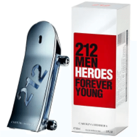 Perfume Carolina Herrera 212 Men Heroes Forever Young Masculino EDT - 90ml