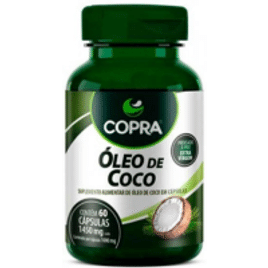 Óleo de Coco Extra Virgem Copra - 60 Cápsulas