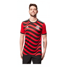 Camisa Flamengo Adidas III 22/23 s/nº Torcedor - Masculina