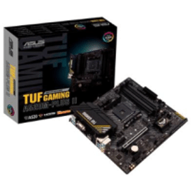 Placa Mãe Asus TUF Gaming A520M-PLUS WIFI Chipset A520 AMD AM4 mATX DDR4 - 90MB17F0-M0EAY0