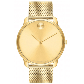 Relógio Movado Masculino Aço Dourado 3600833