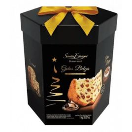 Chocottone Gourmet Gotas de Chocolate Belga Santa Edwiges 908g