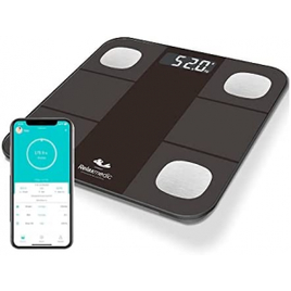 Balança Digital Corporal Bioimpedância com Aplicativo Smart Bluetooth - Relaxmedic