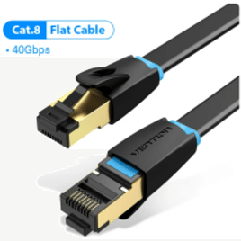 2 Cabos Internet Cat8 8m RJ45 40Gbps