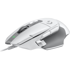 Mouse Gamer Logitech G502 X com Switch LIGHTFORCE 13 Botões Programáveis Sensor HERO 25K Compatível com PC/ macOS/ Windows - Branco
