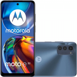 Smartphone Motorola E32 64GB 4G Wi-Fi Tela 6.5'' Dual Chip 4GB RAM Câmera Tripla + Selfie 8MP - Grafite