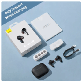 Baseus-Bowie M2 ANC auscultadores sem fios Bluetooth 5.3 TWS Earbuds