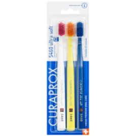 Escova Dental Curaprox CS 5460 Ultra Soft Sensitive Trio Color