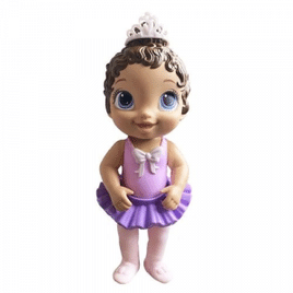 Boneca Baby Alive Doce Bailarina Morena com Acessórios de Balé F1273 - Hasbro