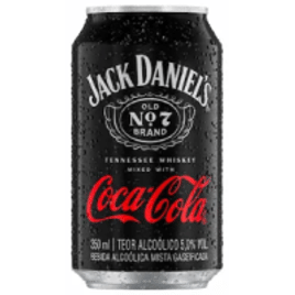 Bebida Mista Alcoólica Gaseificada Old No 7 Jack Daniel's e Coca-Cola - 350ml