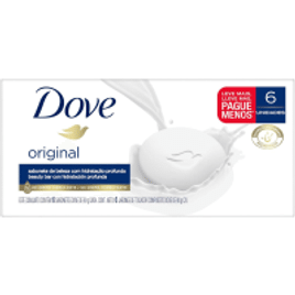 Sabonete Dove Original - 90g 6 unidades