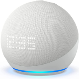 Smart Speaker Amazon Echo Dot (5ª geração) com Alexa e Relógio