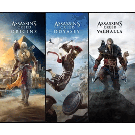 Bundle Jogos Trilogia Assassin's Creed Mythology Pack - PC Epic