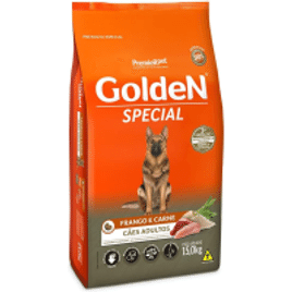 Ração para Cães Premier Pet Golden Special Sabor Frango e Carne - 15kg