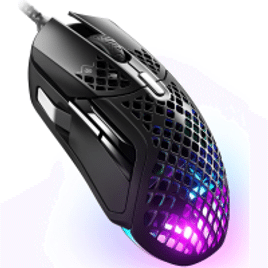 Mouse Gamer RGB SteelSeries Aerox 5 USB-C Design Ultraleve 18000 DPI