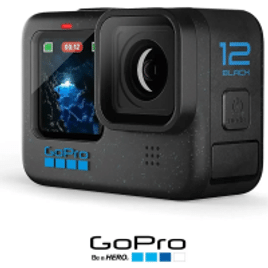Câmera GoPro HERO 12 BLACK à Prova D'água com 5.3K60