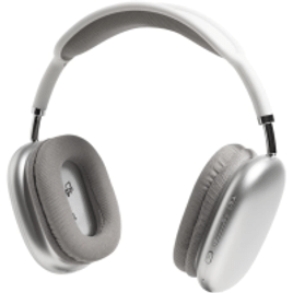 Headphone Bluetooth 5.1 com Microfone Wireless Graves Marcantes e Alta Definição Sonora Branco - EPB-MAX5WH ELG