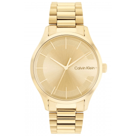 Relógio Calvin Klein Masculino Aço Dourado 25200038
