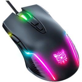 Mouse Gamer Onikuma CW905 RGB 6400 DPI - CW-905-WIRED